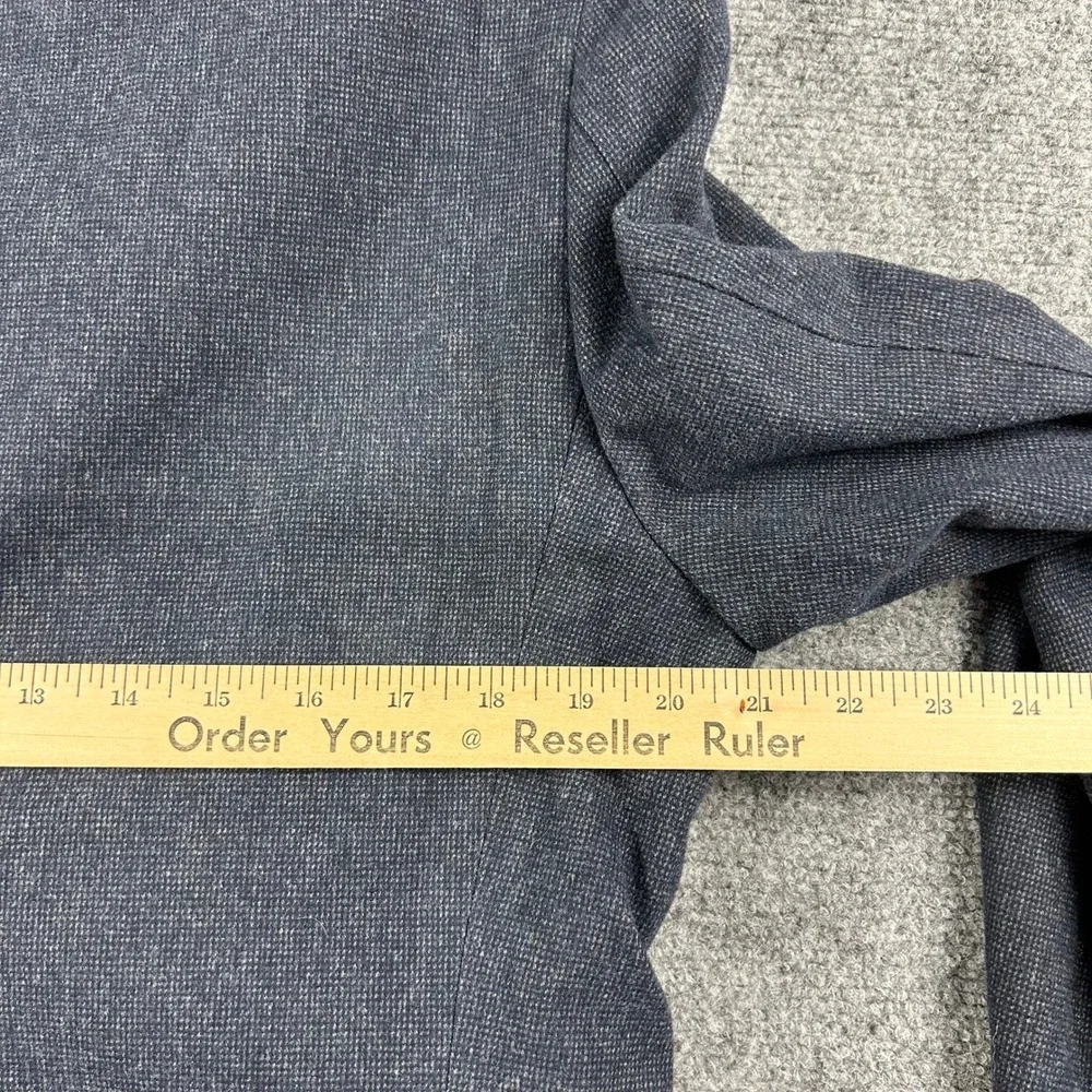 Banana Republic Blazer Mens 40S Blue Italian Fabric Tailored‎ Fit Sport Coat